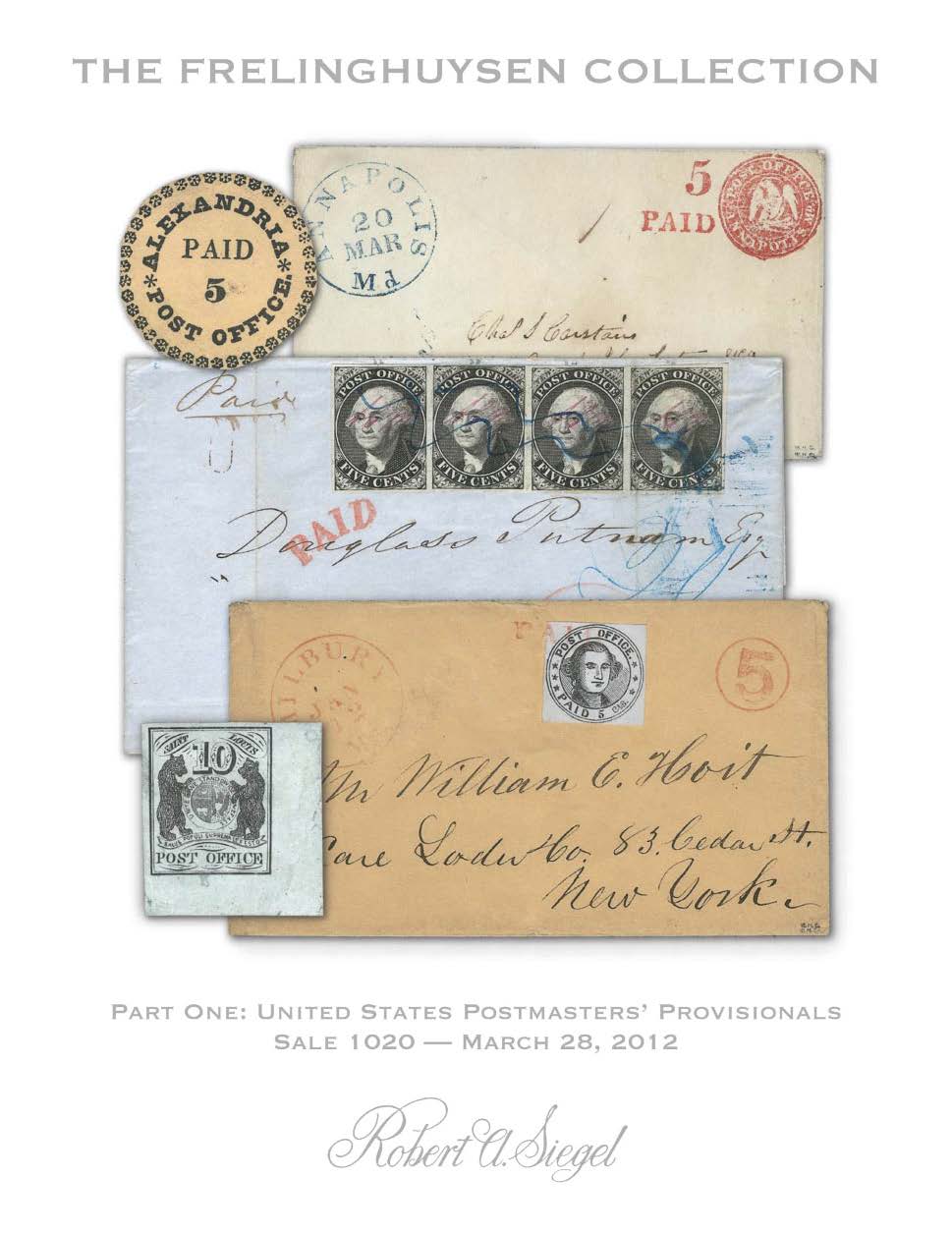 The Frelinghuysen Collection — Siegel Auction Galleries